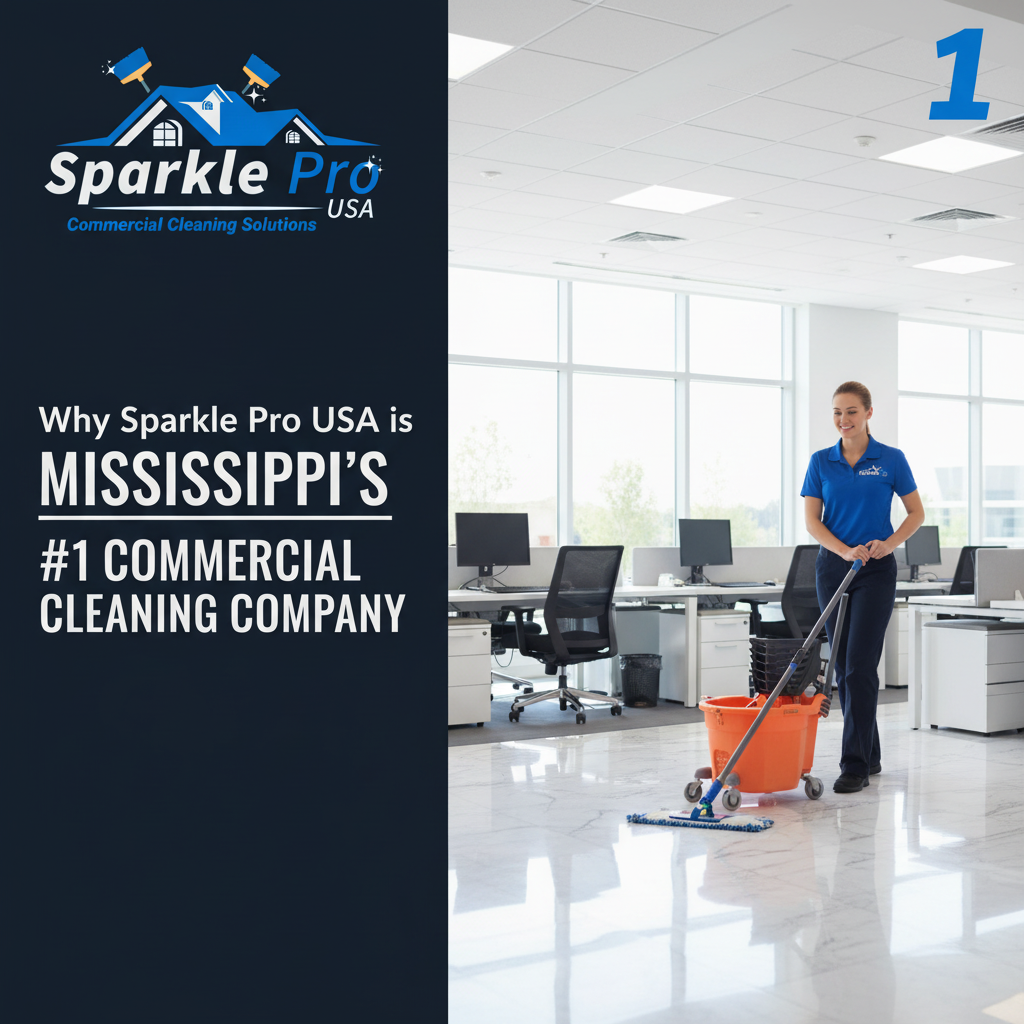 Why Sparkle Pro USA is Mississippi’s #1 Commercial Cleaning Company
